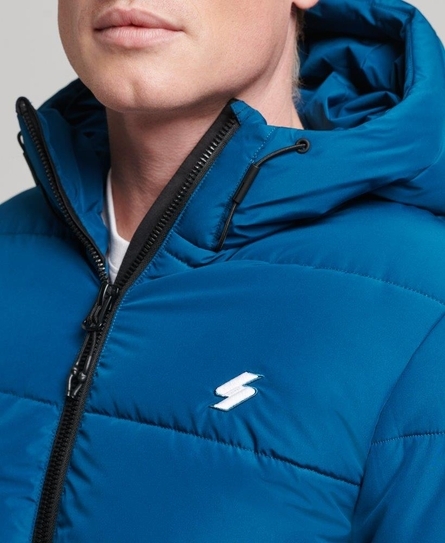 HOODED SPORTS PUFFER