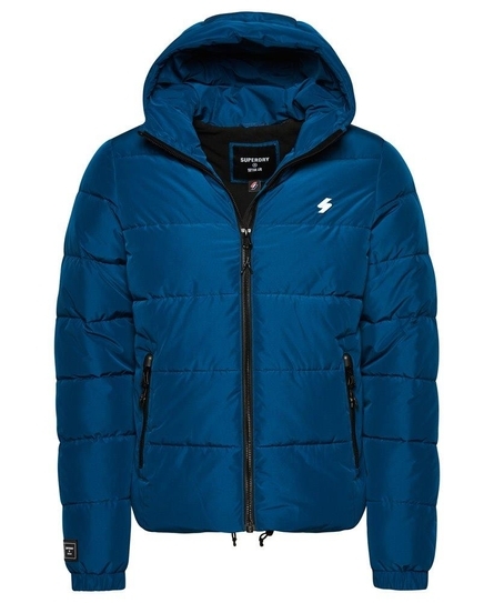 HOODED SPORTS PUFFER