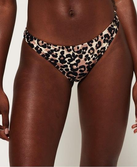 LEOPARD CHEEKY BIKINI BOTTOM