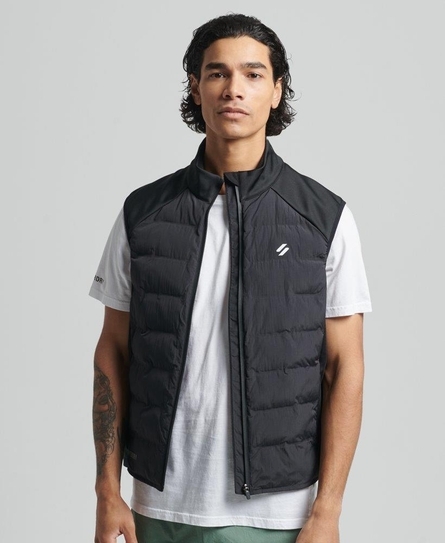 RUN HYBRID PADDED GILET