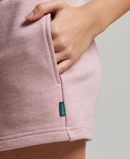 VINTAGE LOGO EMBROIDERY WOMEN'S PINK JERSEY SHORT
