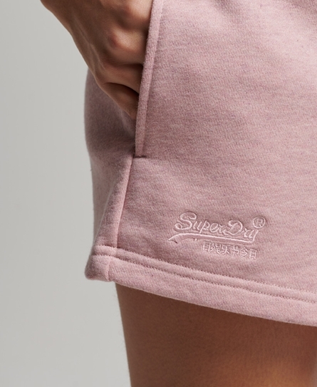 VINTAGE LOGO EMBROIDERY WOMEN'S PINK JERSEY SHORT