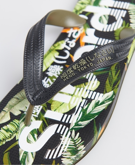 SCUBA AOP FLIP FLOPS