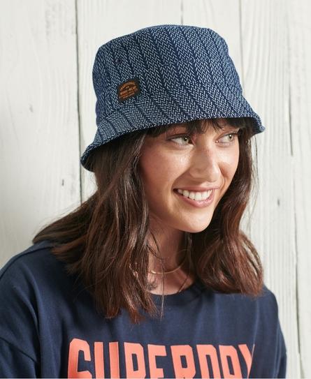 WOVEN BUCKET HAT