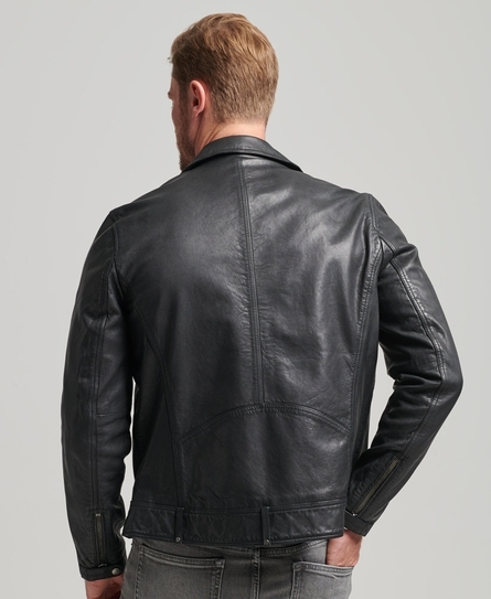 VINTAGE LEATHER BIKER