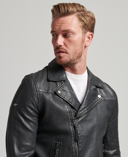 VINTAGE LEATHER BIKER