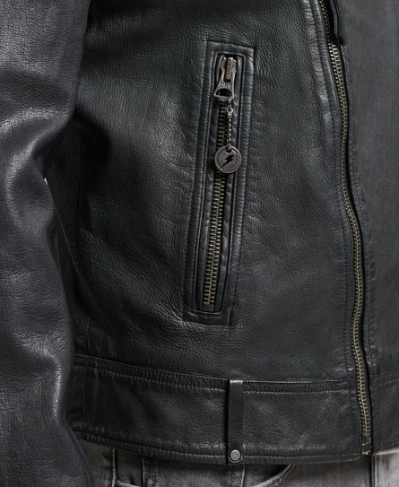 VINTAGE LEATHER BIKER