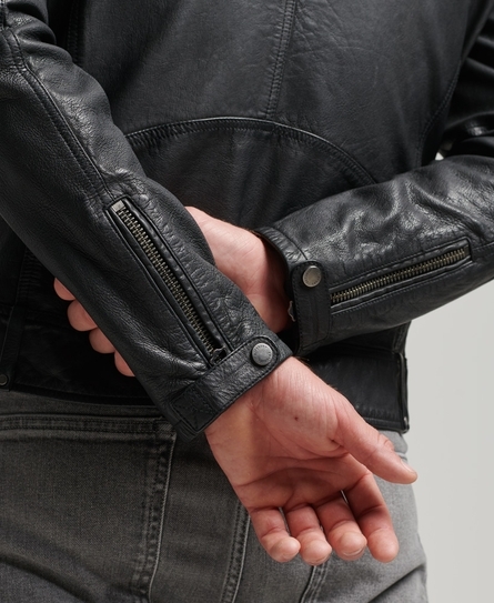 VINTAGE LEATHER BIKER