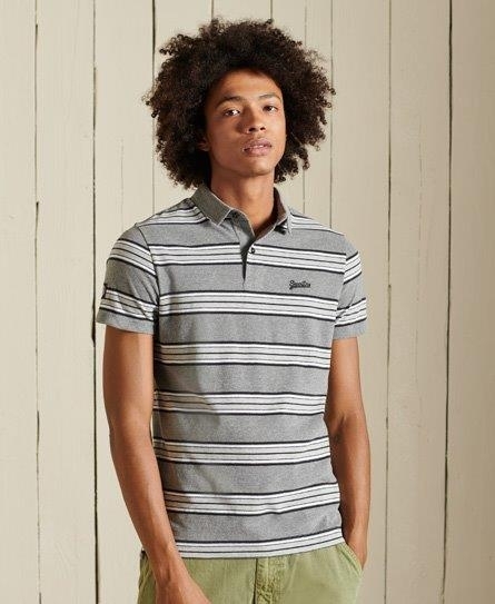 ACADEMY STRIPE POLO