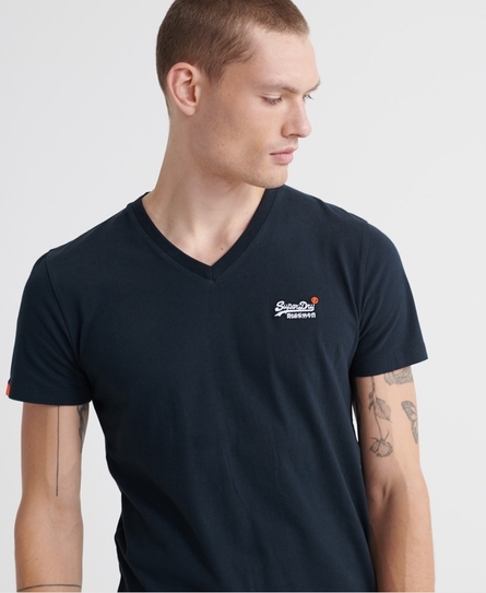 ORANGE LABEL VNTGE EMB VEE TEE