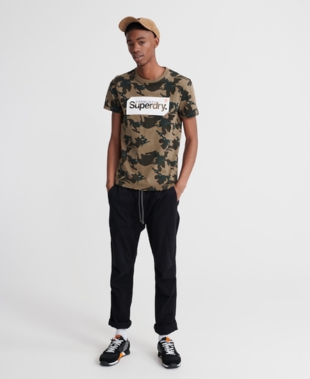 CORE LOGO TAG CAMO AOP TEE