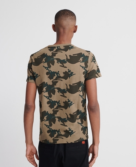 CORE LOGO TAG CAMO AOP TEE