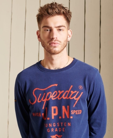 SCRIPT STYLE WORKWEAR L/S TOP
