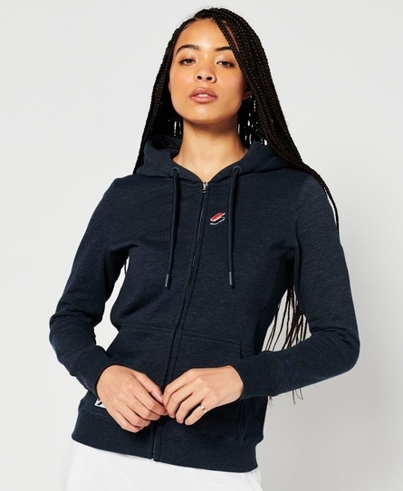 SDRY CODE ESSENTIAL ZIP HOOD