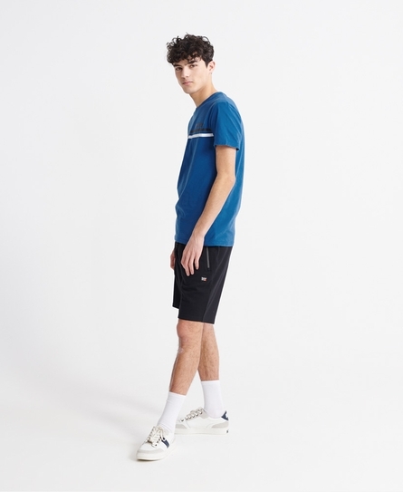 CORE LOGO SPORT STRIPE TEE