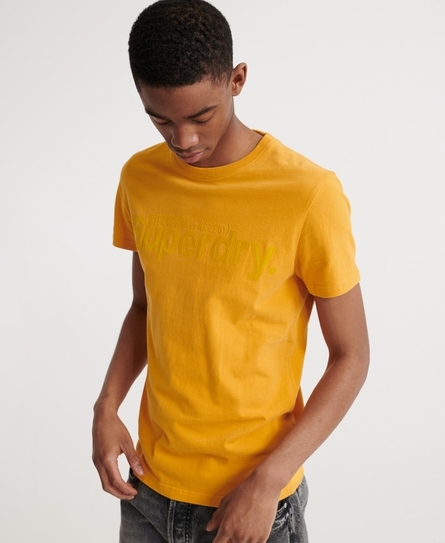 CORE FAUX SUEDE TEE