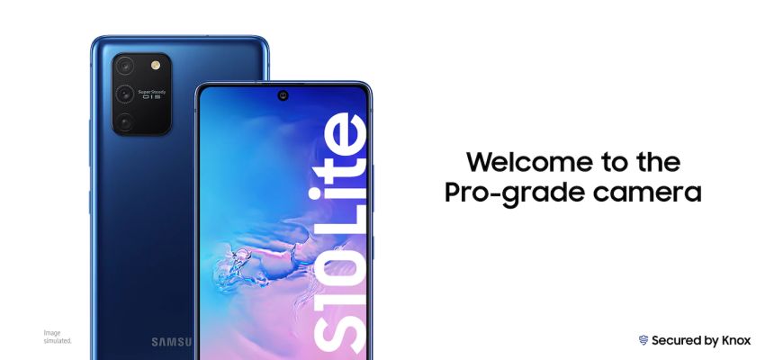 Samsung Galaxy S10 Lite 512 GB, 8 GB RAM, Prism Blue, Smartphone