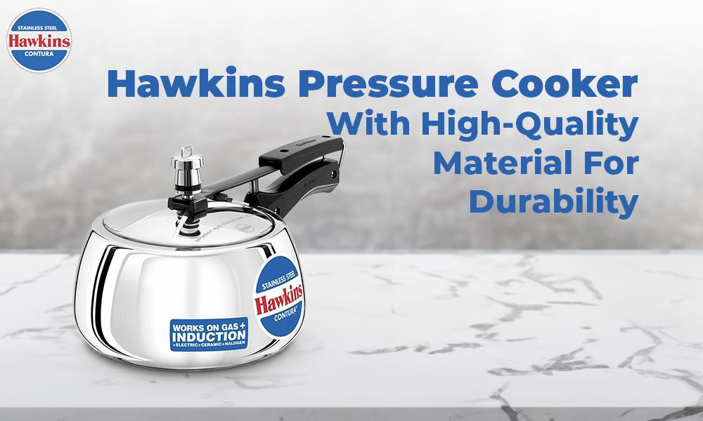 Hawkins stainless steel contura pressure cooker 3 litres 2025