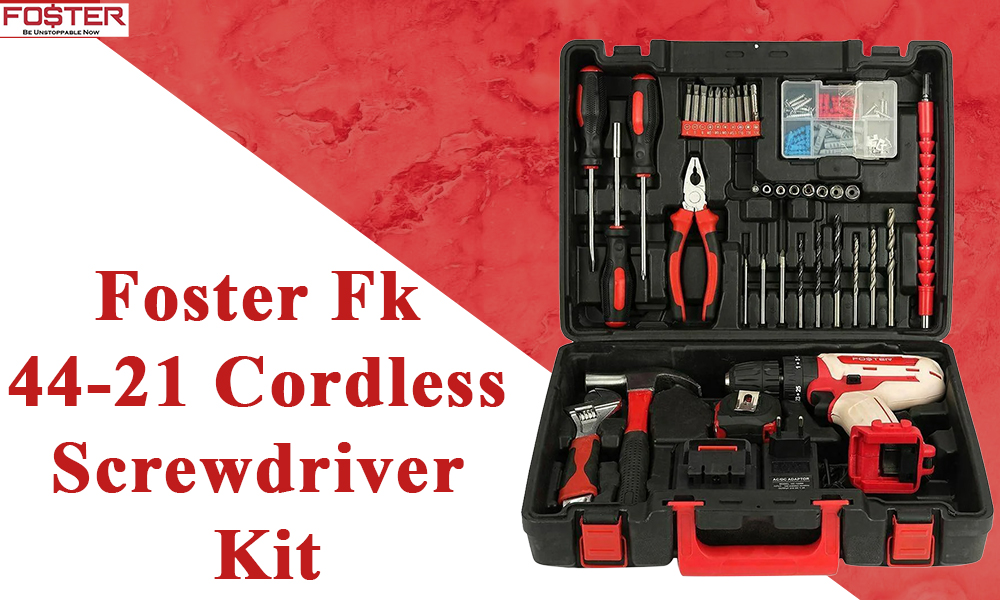 Buy Foster FK 44 21 Cordless Screwdriver Kit Drill Machines Online at Best Prices in India JioMart