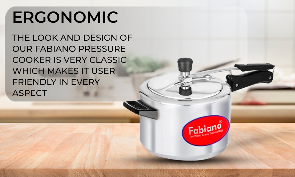 Buy Fabiano FABPCEI05 IND Inner Lid Aluminum Pressure Cooker With