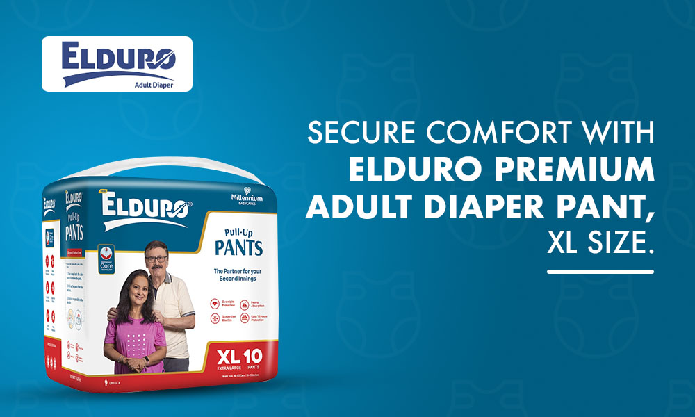 Buy ELDURO Premium Adult Diaper Pant, XL Size 10 Count, 14 hrs