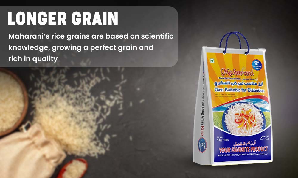 Buy Maharani Diabetic Friendly Low GI Basmati Rice 10 Kg (Parboiled