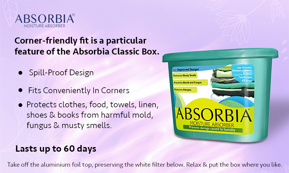 Absorbia Moisture Absorber  Absorbia Classic (300 gms X 6 boxes