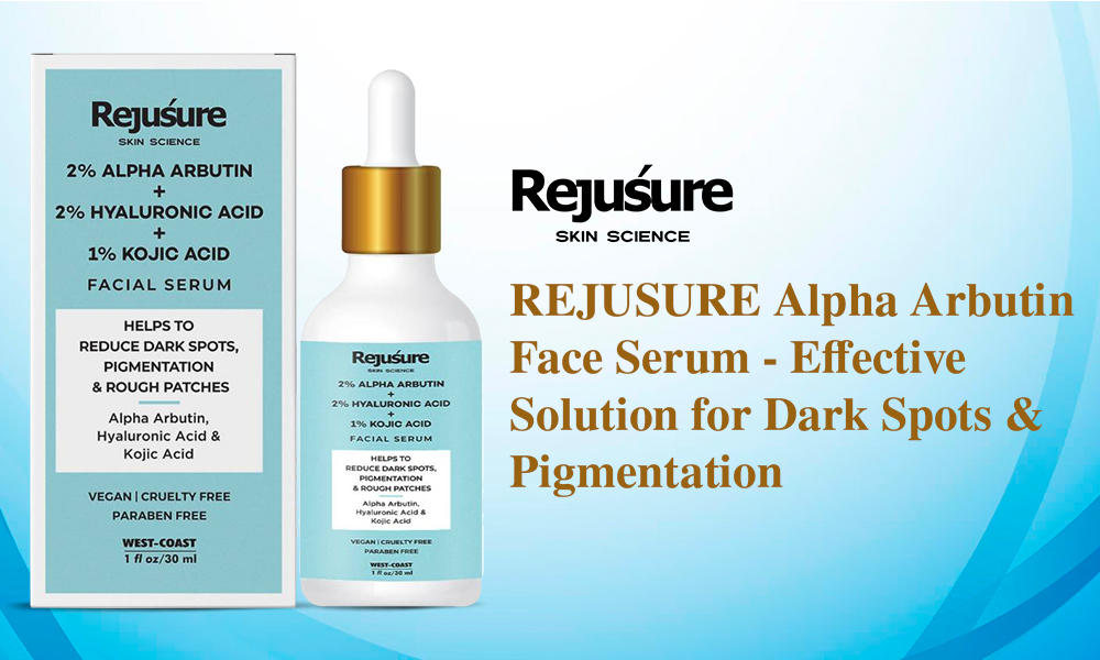 Alpha Arbutin 2% for Pigmentation, Blemishes, Dark Spots & Tan Removal -  Face Serum with Hyaluronic Acid 1% for All Skin Types