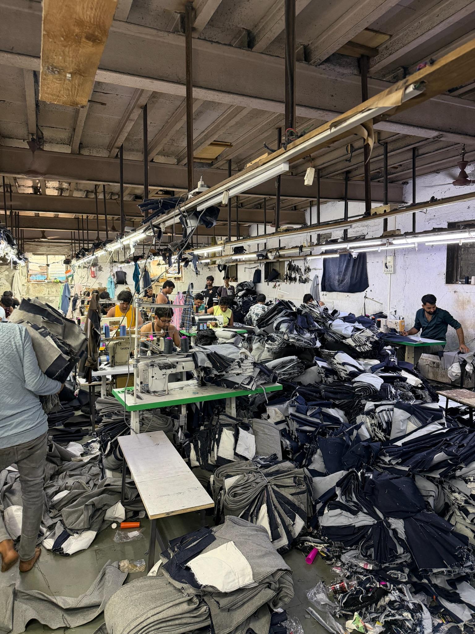 DenimCrew warehouse and manufacturing unit