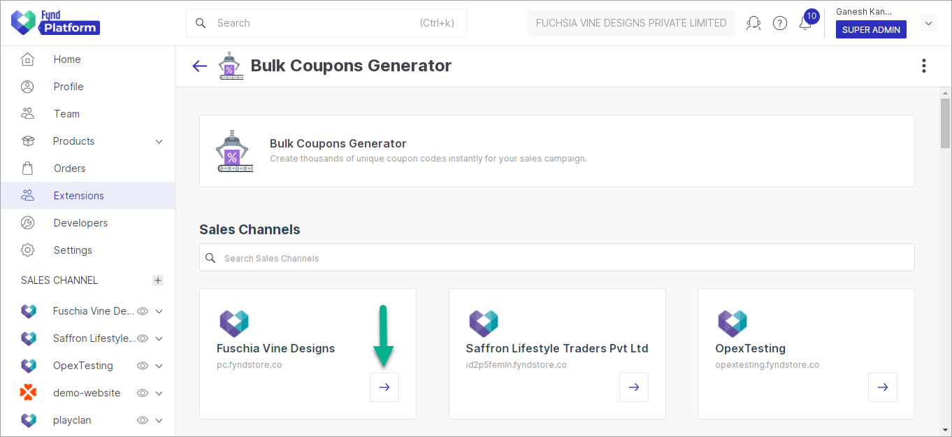 Bulk Discount Code Bot - The bulk discount code generator app for