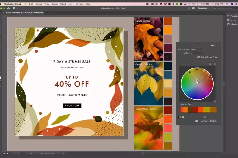 Home Page of Adobe Illustrator 