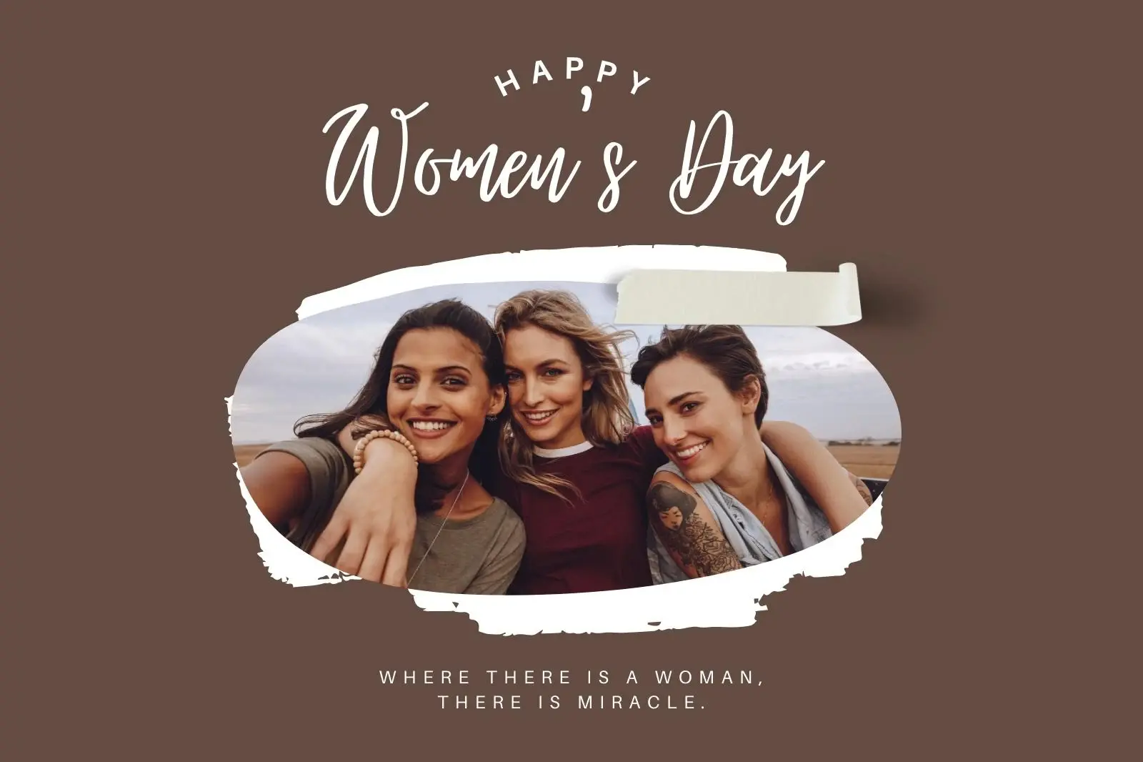 Women’s Day-themed Greetings/banners using Erase.bg Cut Outs