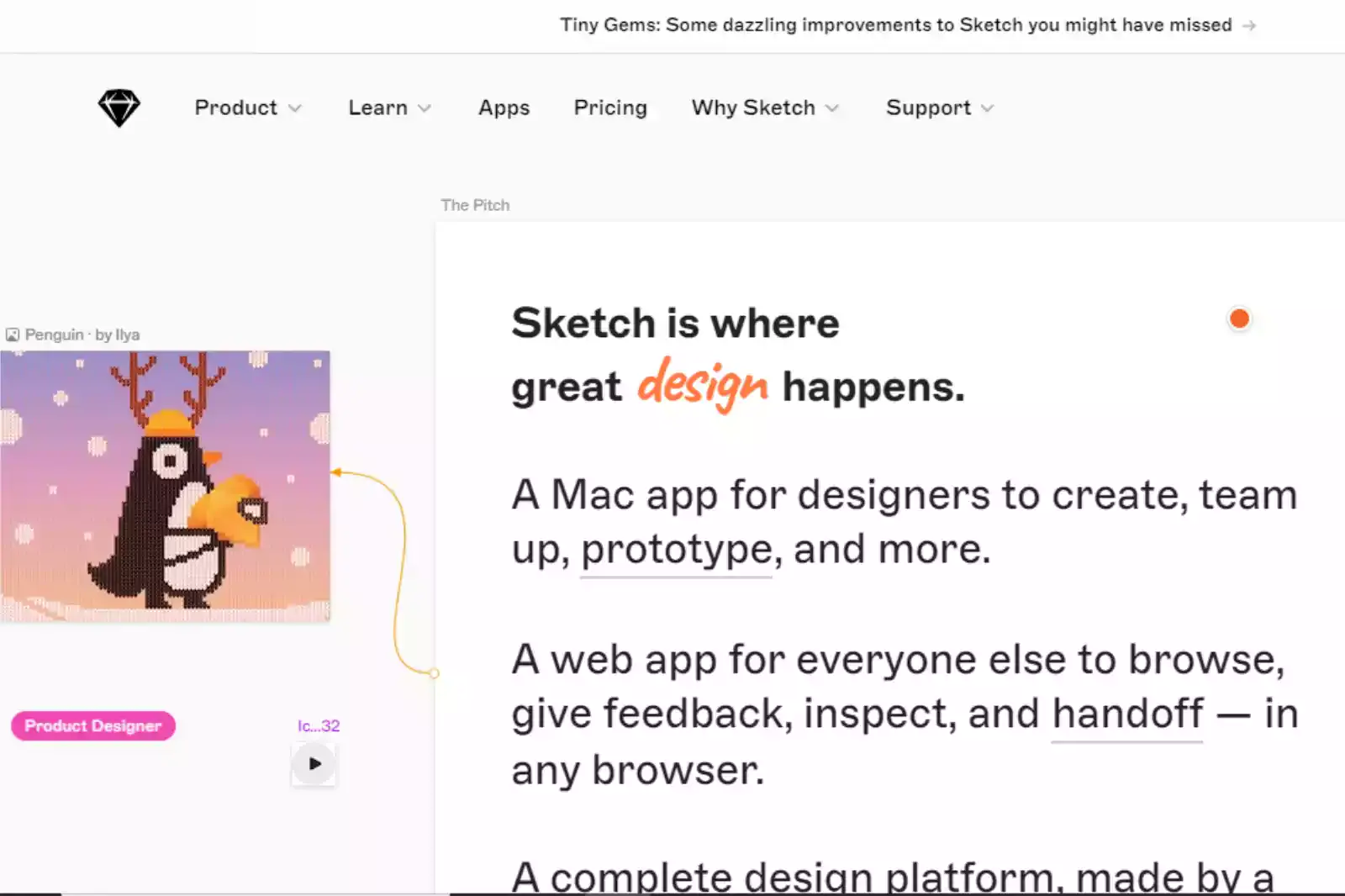 Home Page of Sketch Screen