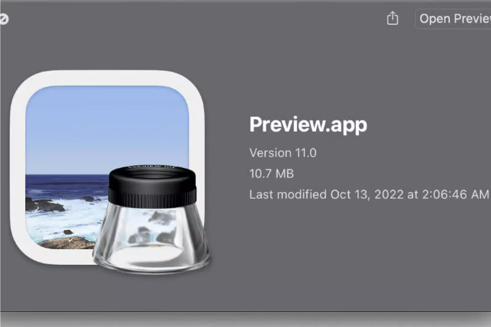 Preview for Mac OS X