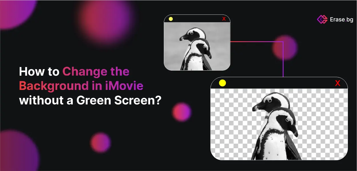 How to Change the Background in iMovie without a Green Screen?
