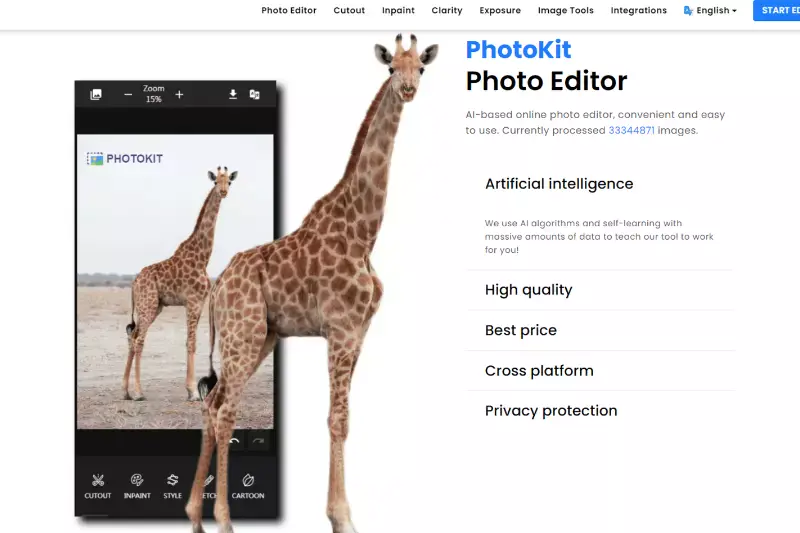 Home Page of PhotoKit
