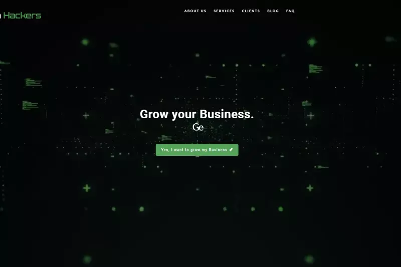 Home Page of Growth Hack AI