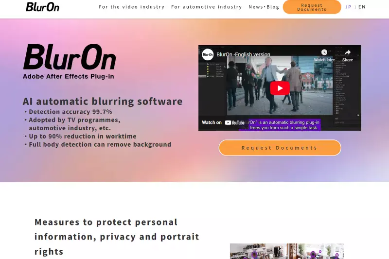 Home Page of Blur On