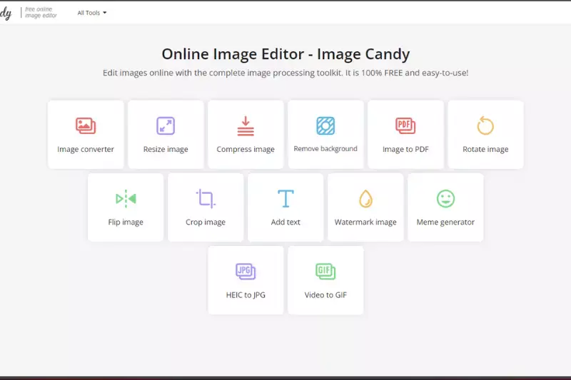 Home Page of Image Candy