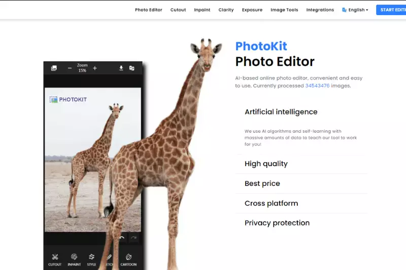 Home Page of PhotoKit