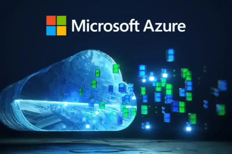 home page of microsoft azure