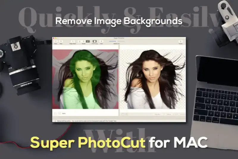 home page of super photocut