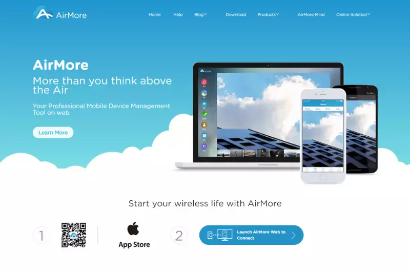 Home page of Airmore