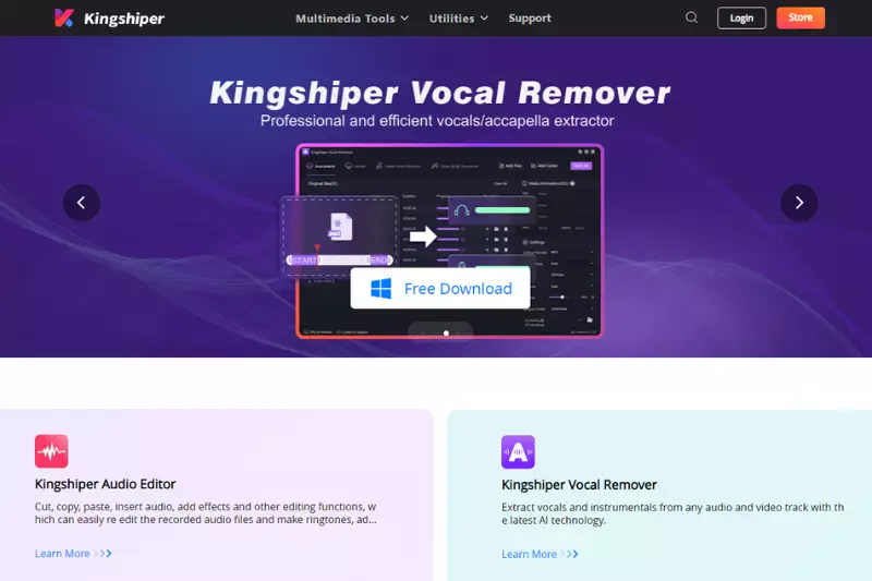 Home page of Kingshiper