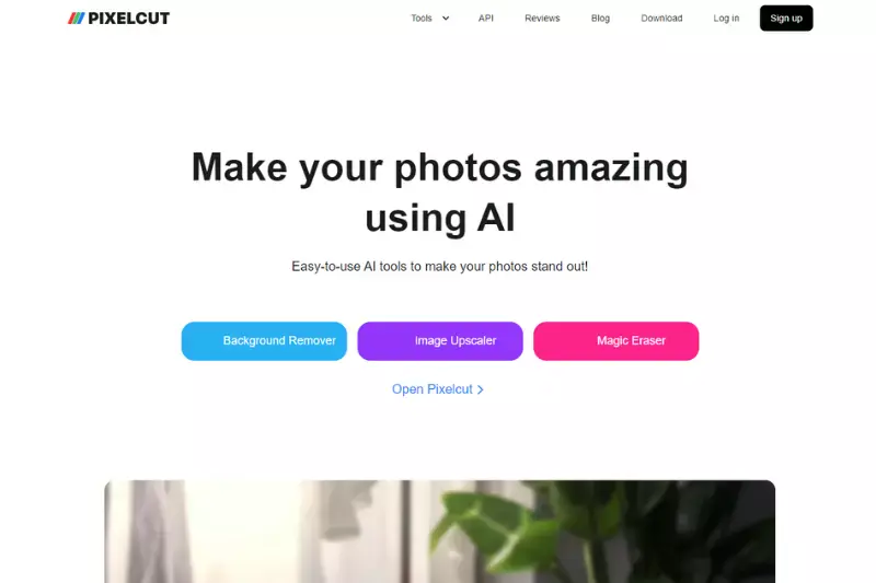 Home Page of Pixelcut