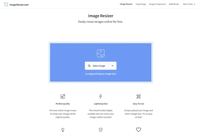 Home Page of Image Size - Resizer