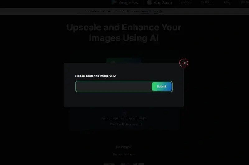 3rd Step to Paste image URL