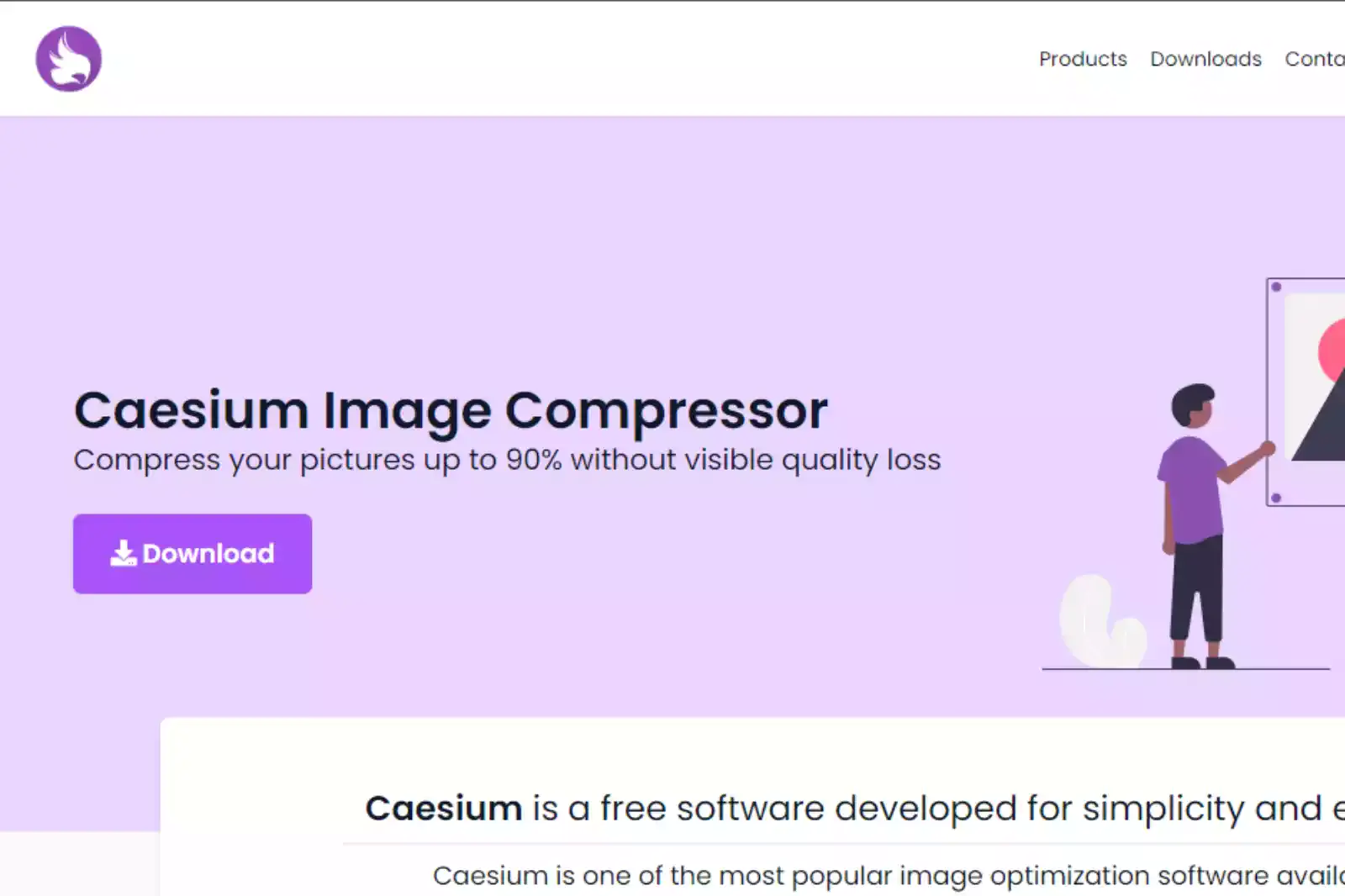 Home page of Ceasium image compressor