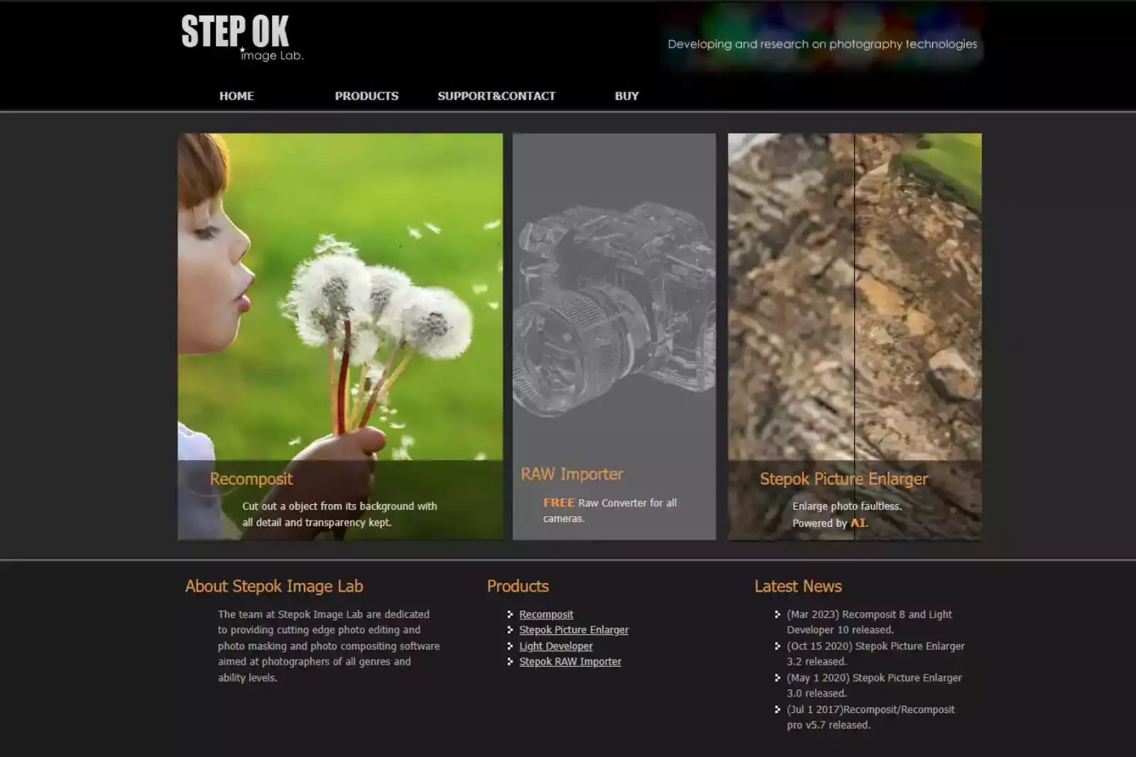 Home Page of Stepok