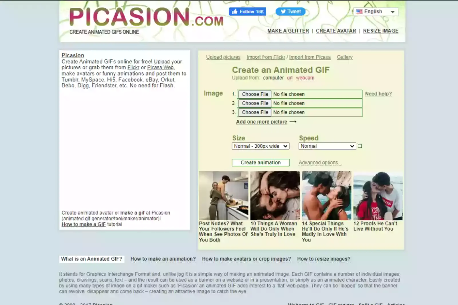 Home Page of PICASION.com